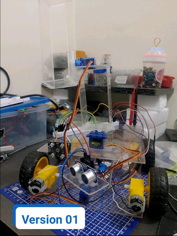Autonomous Balloon Popping Robot